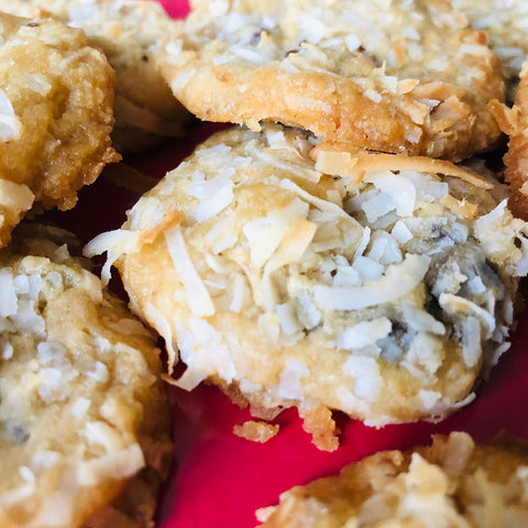 Chocolate Chip Coconut Cookies