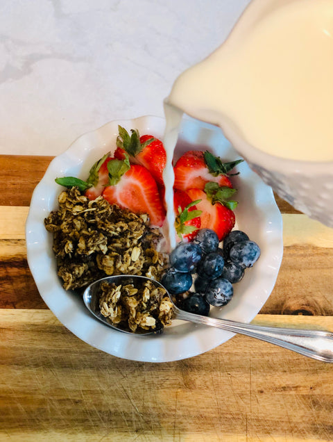 Gingerbread Cookie Coffee Granola