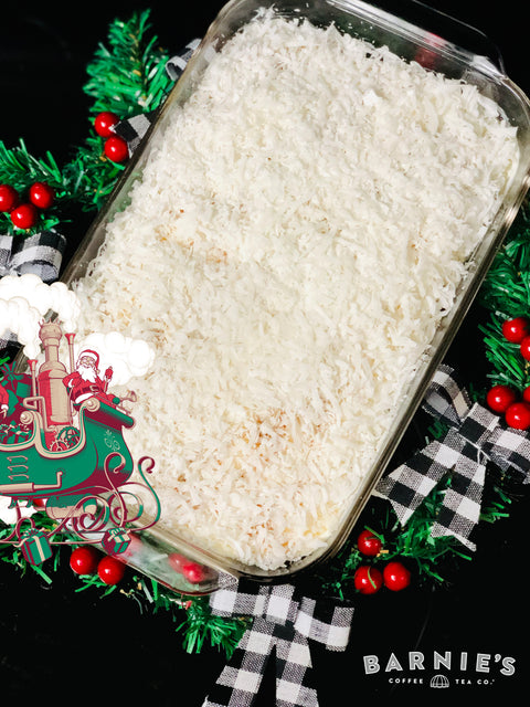 Santa's White Christmas Cake