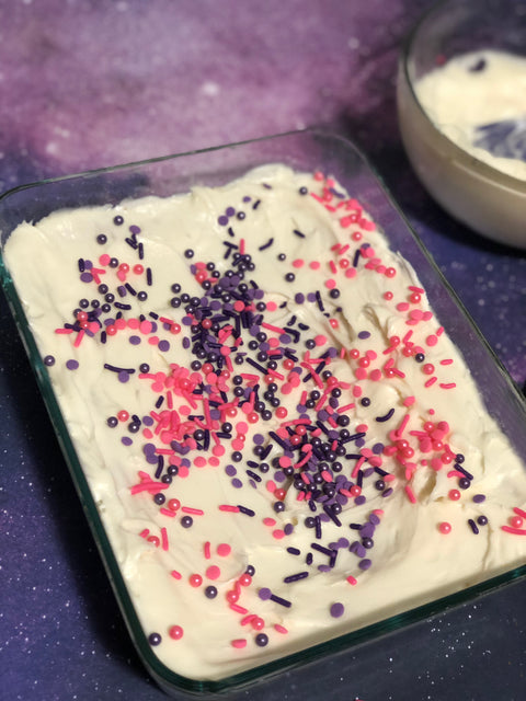 Galaxy Sugar Cookie Bars