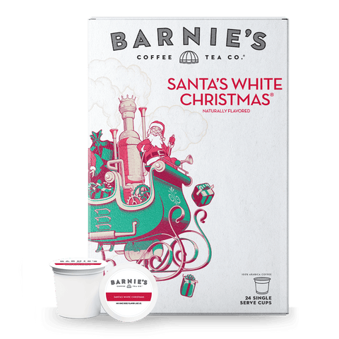 Santa's White Christmas, Coffee, Single Serve Cups