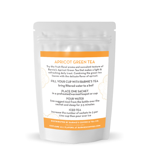 Apricot Green Tea, 16ct.