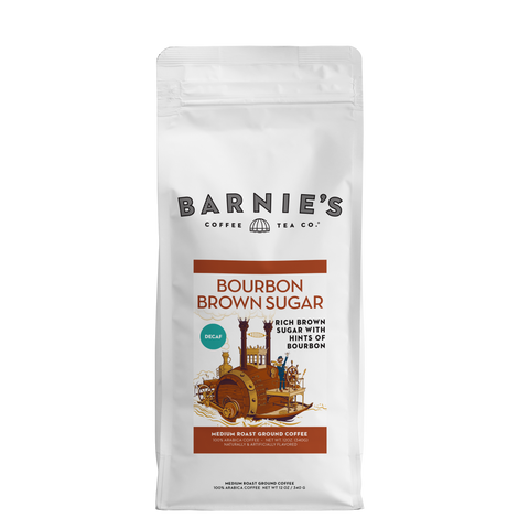 Bourbon Brown Sugar Ground Coffee, DECAF