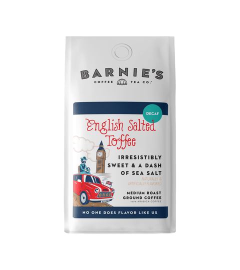 English Salted Toffee Decaf Bagged Coffee