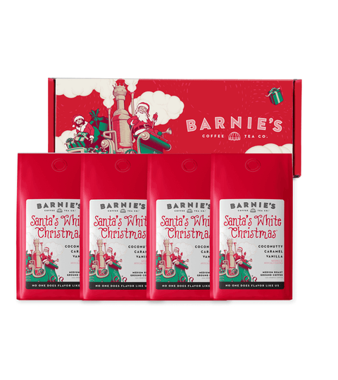 Santa's White Christmas Coffee Gift Box