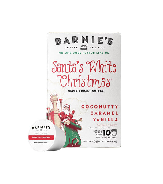 Santa's white on sale christmas k cups